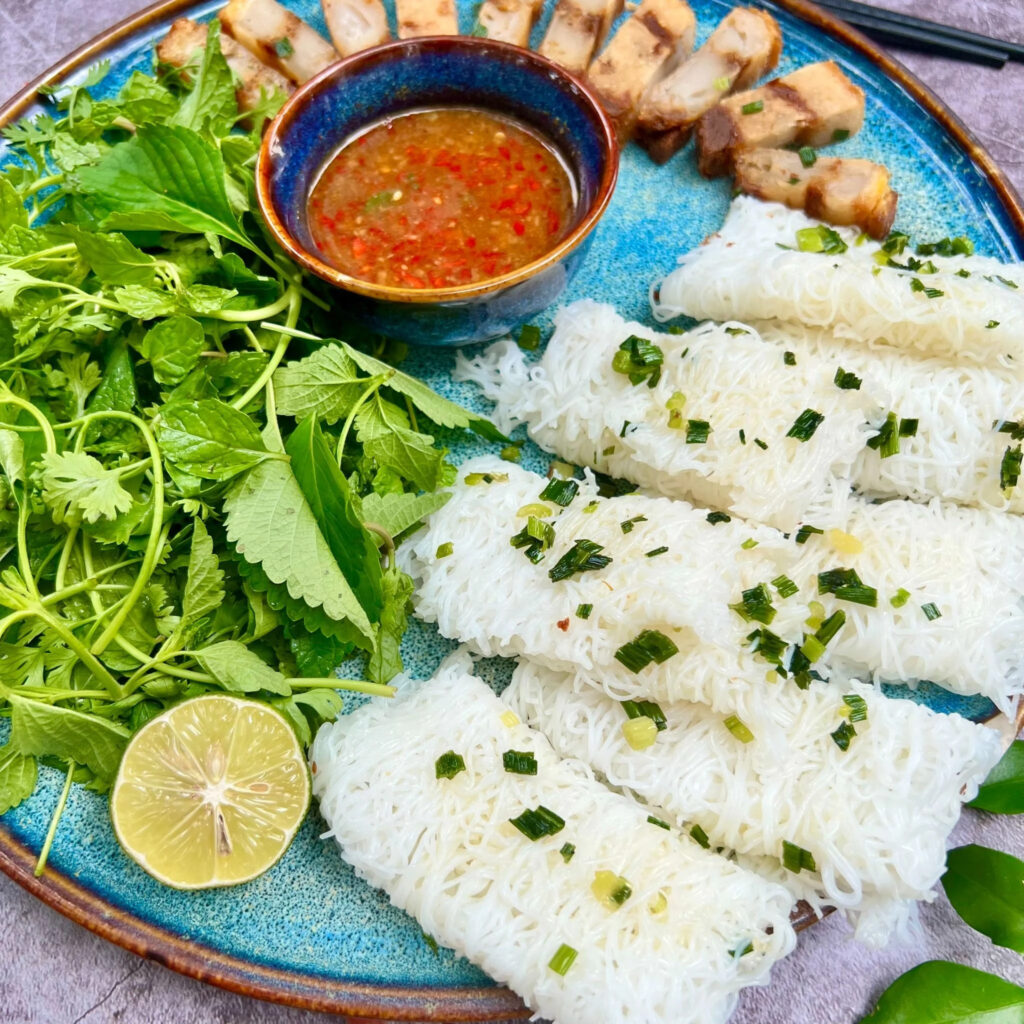 Ba Chỉ Bánh Hỏi Chay